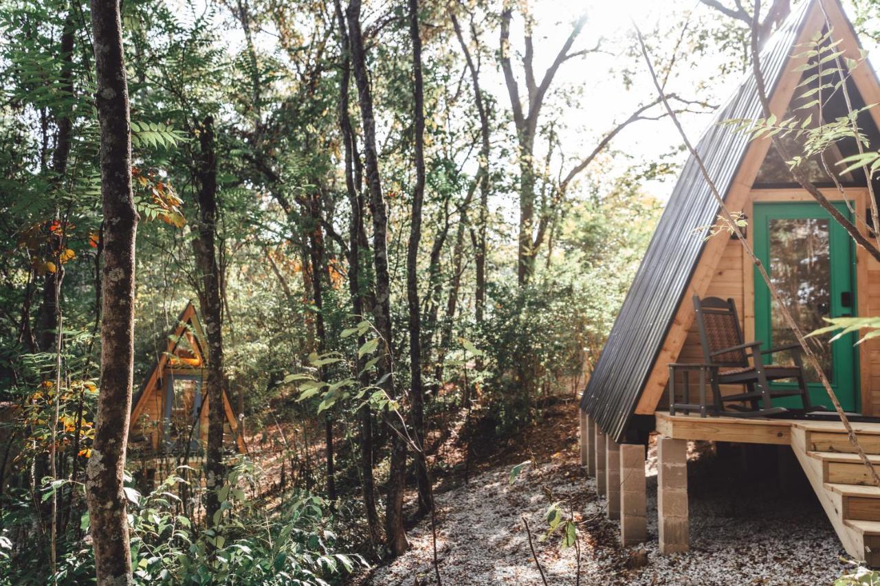 Blue Brambler Glamping A-Frame Lägenhet Rockbridge Exteriör bild