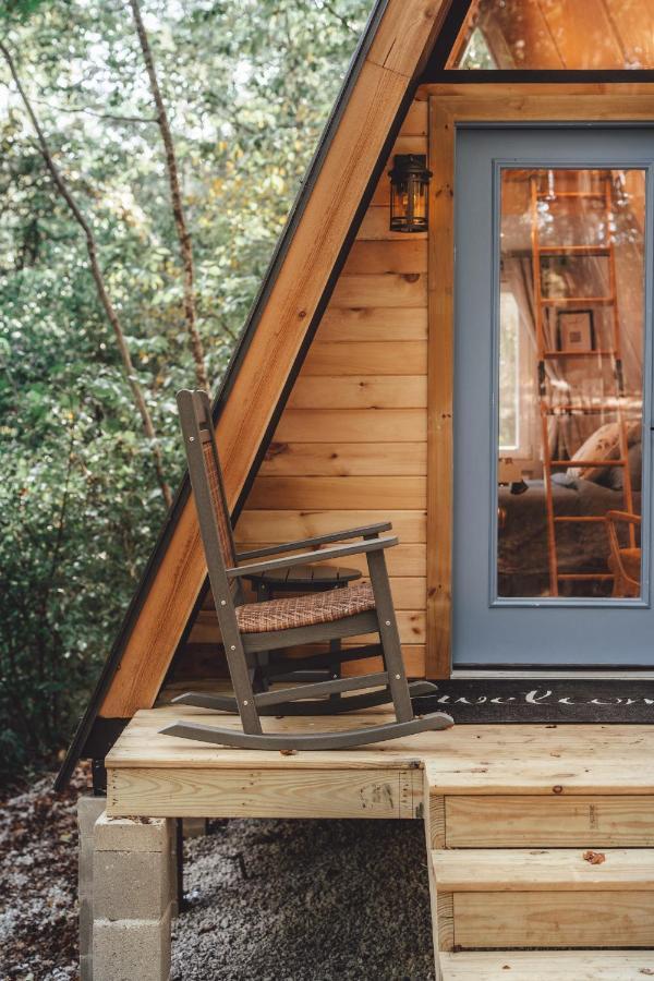 Blue Brambler Glamping A-Frame Lägenhet Rockbridge Exteriör bild